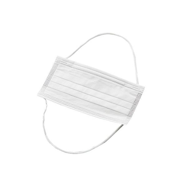 アズワン クリーンルーム用ディスポマスク オーバーヘッドタイプ 50枚入 9-5035-03 1セット(100枚:50枚×2箱)（直送品）