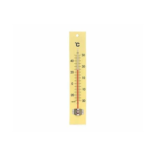 エンペックス気象計（EMPEX） 寒暖計（木製） 250×45×10mm 100g（ブリスター） TG-6551 61-6865-36（直送品）