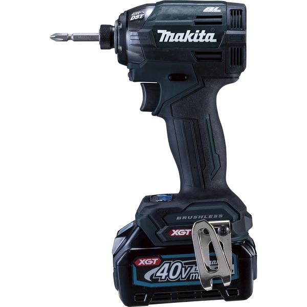 お得好評☆美品☆ ＃9500 makita/マキタ 充電式インパクトドライバ『TD138DRFXB』簡易動作確認OK 中古品 バッテリー2個付き 本体