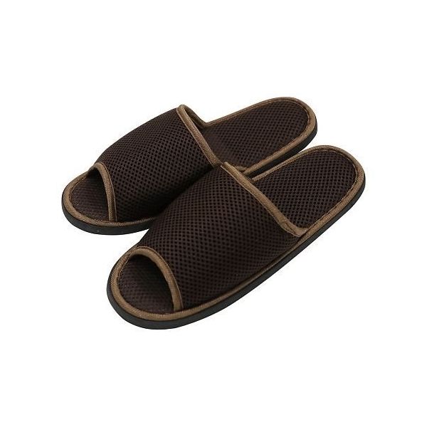 アズワン メッシュスリッパ(ウオッシャブル) ブラウン 28cm 0-8753-03 1足（直送品）