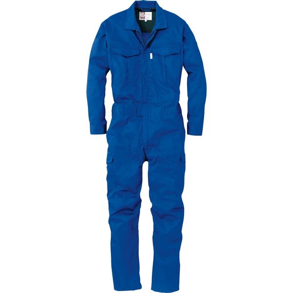【GRACE ENGINEER'S】 GE-220コットンツィル長袖ツナギ　ブルー　Ｌ 220-3 1着（直送品）