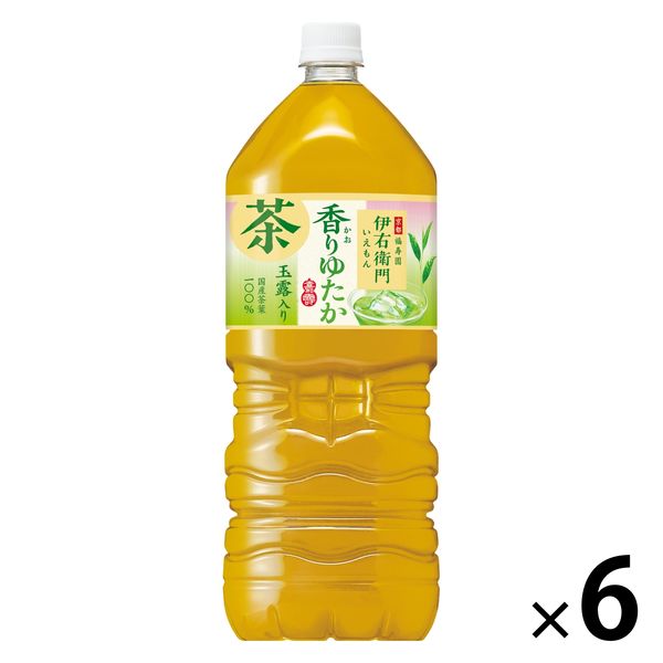 サントリー 伊右衛門 香りゆたか 2L 1箱（6本入）緑茶