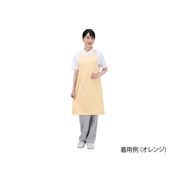 ワコウ 抗ウイルスエプロン Dr.EarthR たすき掛け アースブルー E3500-1T 1枚 7-780-02（直送品）