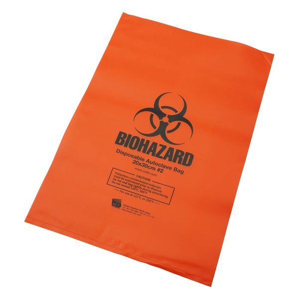 アズワン オートクレーブ用廃棄バッグ 200×300mm 200枚入 7-576-01 1箱(200枚)（直送品）
