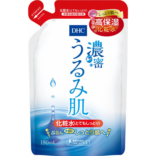 DHC 濃密うるみ肌 化粧水 とてもしっとり詰替 180ml 高保湿 ローション・化粧液・コラーゲン・ヒアルロン酸 ディーエイチシー