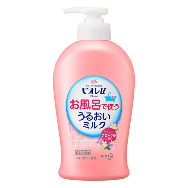 Biore u（ビオレu） お風呂で使ううるおいミルク フローラル 300ml 花王