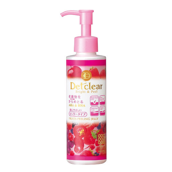 DETクリア ブライト＆ピール ピーリングジェリー ミックスベリーの香り 180mL 明色化粧品