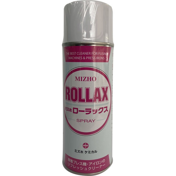 ミズホケミカル アイロン・プレス機クリーナー　ローラックススプレー(420ml) rls-001 1本（直送品）