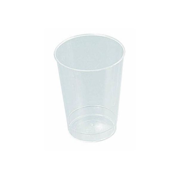 プラスチックコップ ナリカ 透明プラスチックコップ 5個組 S75-4134 1セット(125個:5