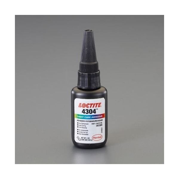 エスコ（esco） 28g 紫外線硬化型接着剤（中粘度） 1個 EA934KF-17（直送品）