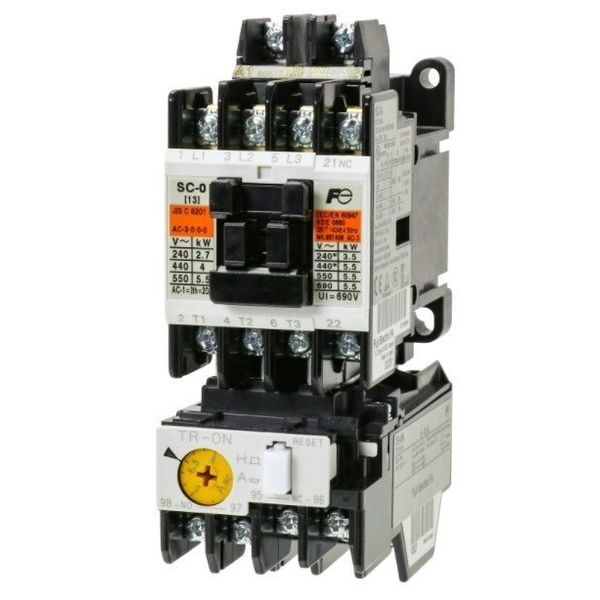 富士電機 SWー03 主回路AC200 0.2KW(0.95A) コイルAC100 1A SC11012 1