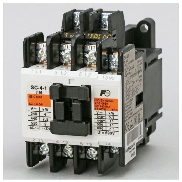 富士電機 SCー4ー1 コイルAC100V 1A SC19001 1個（直送品）