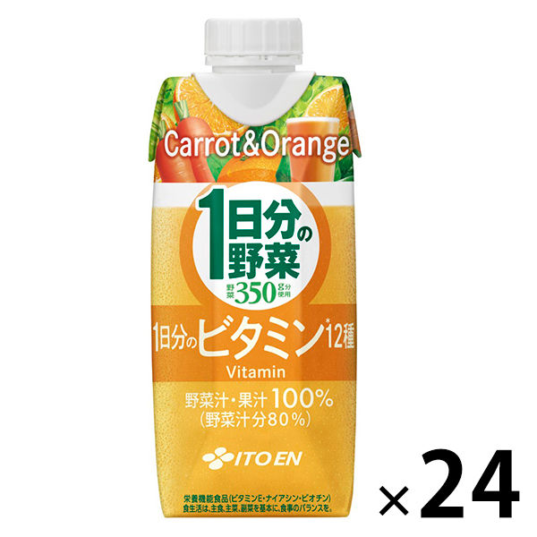 伊藤園 1日分の野菜 紙パック 200ml×12本セット - ソフトドリンク