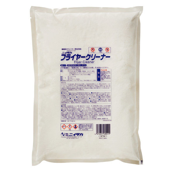 ニイタカ フライヤークリーナー 4kg×4袋 230502 1箱（4kg×4袋）（直送