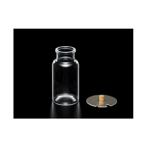 ナリカ 集気びん(アルミ製ふた付き)250mL SIMAX S75-1370-22 1セット(4セット)（直送品）