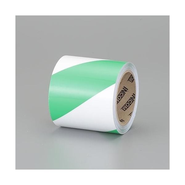 エスコ 100mmx9.1m 蓄光テープ(緑/白) EA983G-54G 1巻（直送品）