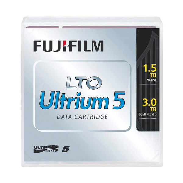 富士フイルム　LTO FB UL-5 1.5T JX5　ＬＴＯ　Ｕｌｔｒｉｕｍ５　テープカートリッジ　３．０ＴＢ　５巻パック　（直送品）