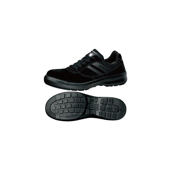 ミドリ安全 JIS規格 安全靴 スニーカータイプ G3550 26.0cm ブラック 1204001011 1足（直送品）