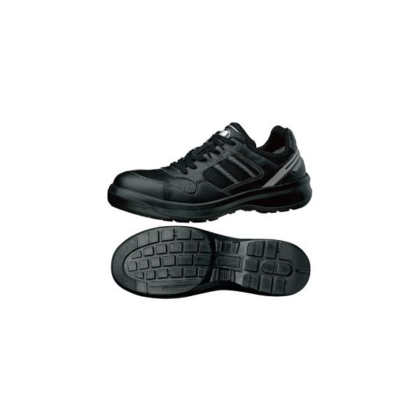 ミドリ安全 JSAA認定 作業靴 プロスニーカー G3690 27.0cm ブラック 1204001613 1足（直送品）
