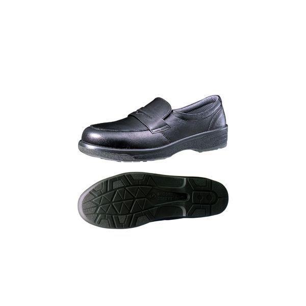 ミドリ安全 JIS規格 安全靴 短靴 WK300L 25.0cm ブラック 1302036209 1足（直送品）