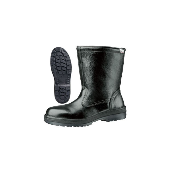 ミドリ安全 JIS規格 安全靴 半長靴 RT940 静電 23.5cm ブラック 1640050006 1足（直送品）