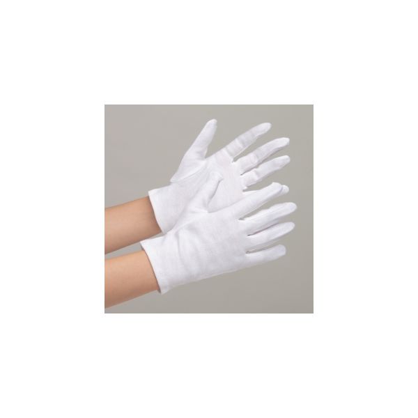 ミドリ安全 品質管理用手袋 綿スムス マチ付 S 12双入 4045013110 1ダース(12双)（直送品）
