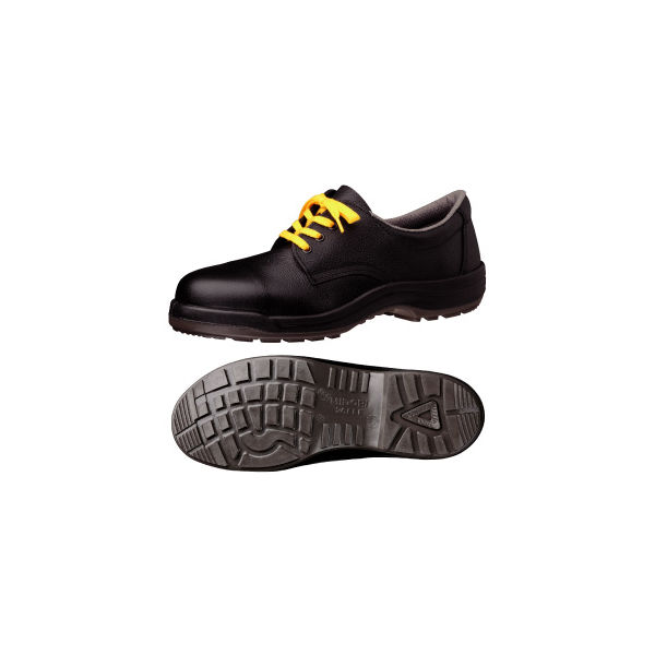ミドリ安全 JIS規格 安全靴 短靴 CF110 静電 28.5cm ブラック