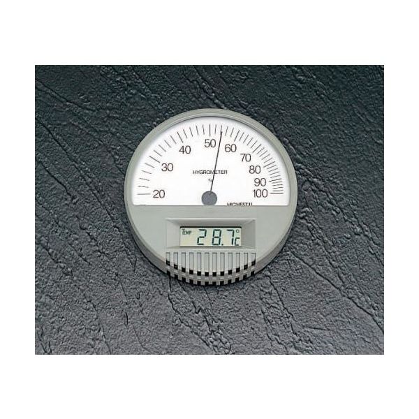 エスコ 温度・湿度計 EA742C 1個（直送品）