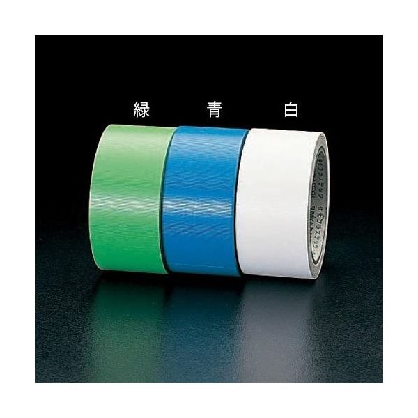 エスコ 50mmx25m 養生テープ(床用/緑/30巻) EA944ML-11B 1箱(30巻)（直送品）
