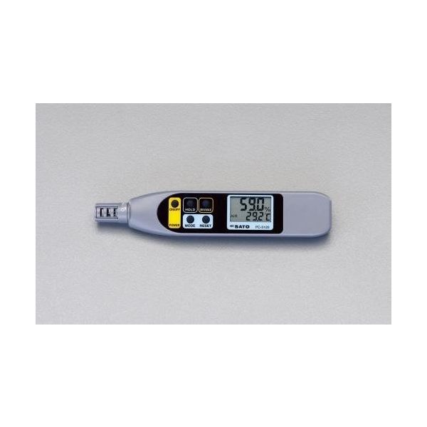 エスコ 温度・湿度計(ペン型) EA742DF-2 1個（直送品）