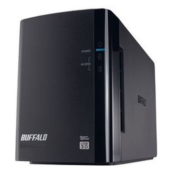 バッファロー ドライブステーション　ミラーリング対応　ＵＳＢ３． HD-WL8TU3/R1J 1台