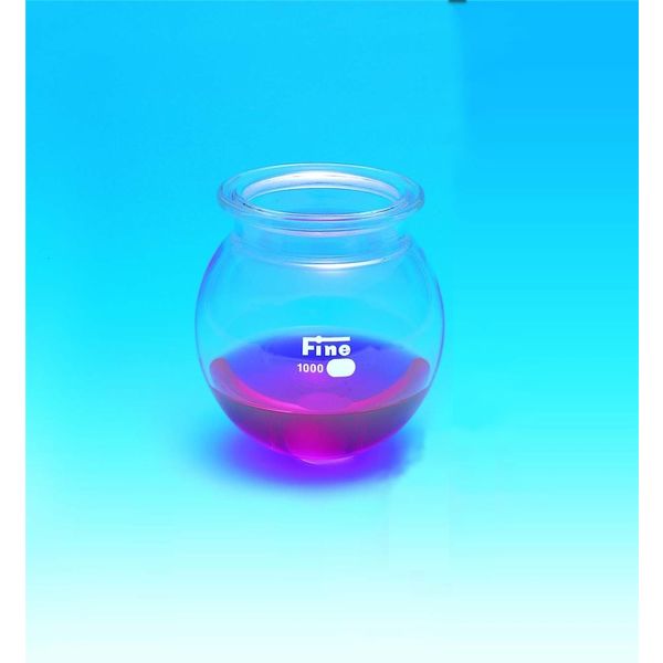 東京硝子器械 Fine共通セパラフラスコO丸型 300mL 85φ 1個 000-13-95-17（直送品）