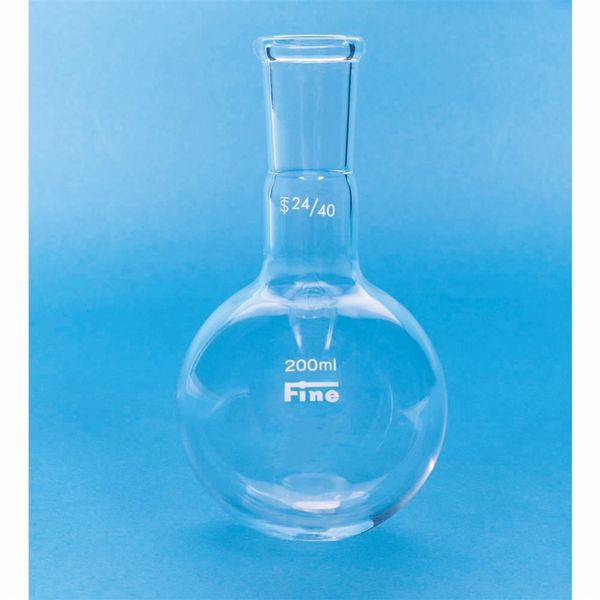 東京硝子器械 Fine透明共通丸底フラスコ 100mL 15/25 1個 330-13-56-54（直送品）