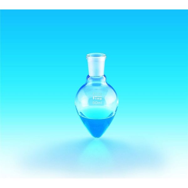 東京硝子器械 Fine共通なし型フラスコ 100mL 24/40 1個 330-15-37-09（直送品）