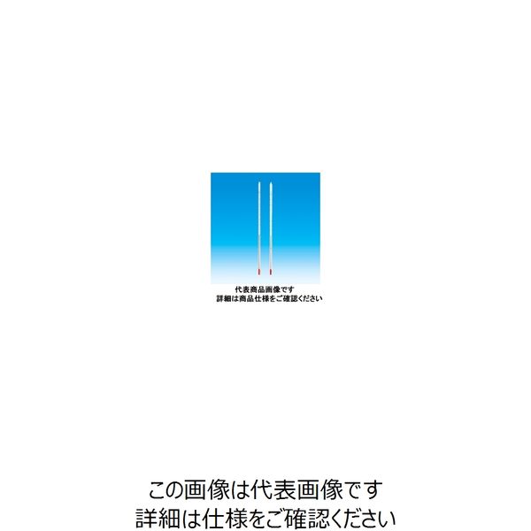 東京硝子器械 赤液棒状温度計 0ー200°C 300L 801-53-06-17 1本（直送品）