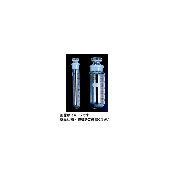 三商 三商印 共通摺合せ遠沈管 1本入 丸底 目盛付 10mL 1本 84-0183（直送品）