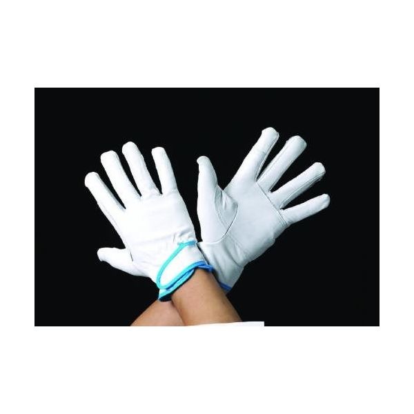 エスコ [L] 手袋(牛革) EA353BE-32 1セット(3双)（直送品）