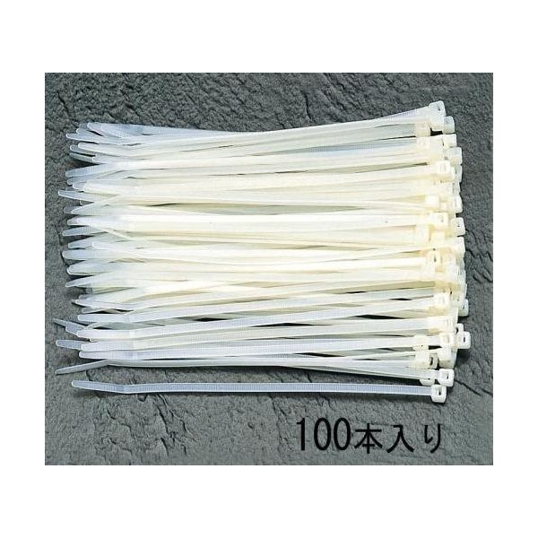 エスコ 450x 8.0mm 結束バンド(100本) EA475-450 1セット(200本:100本×2袋)（直送品）