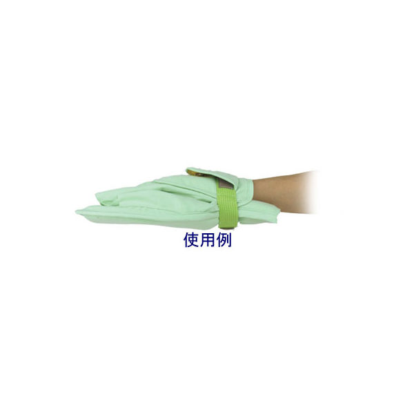 日本エンゼル　プライムフラットひらい手　グリーン　フリー　1794　（直送品）