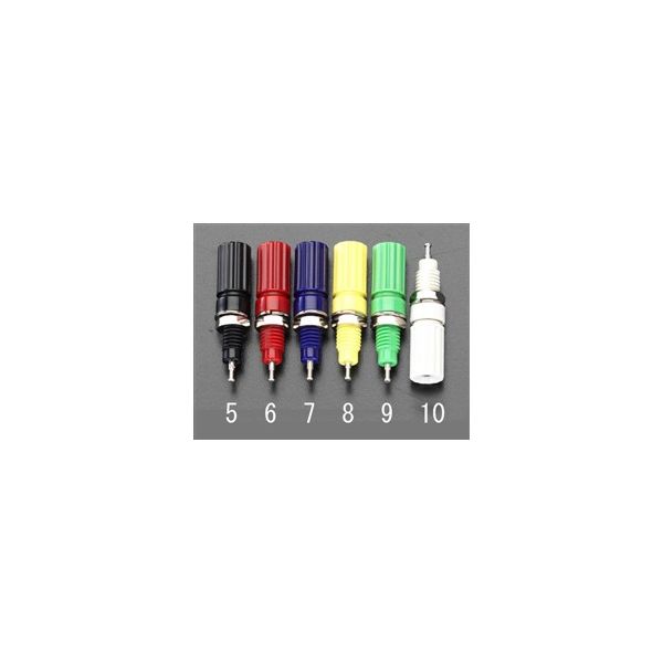 エスコ 8.0mm/白 ターミナル EA940DP-10 1セット(20個)（直送品） 9,986円