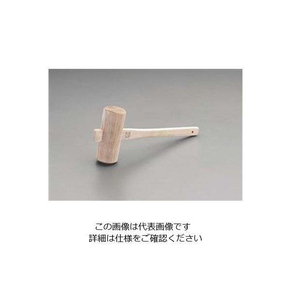 エスコ φ60x360mm 木製ハンマー EA575WY-73 1セット(3個)（直送品）