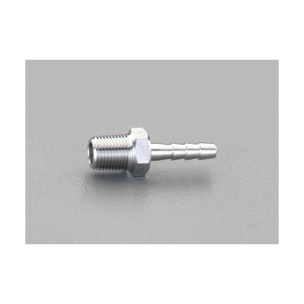 エスコ R 1/2”x14.0mm 雄ねじステム(ステンレス製) EA141A-135 1セット(5個)（直送品）