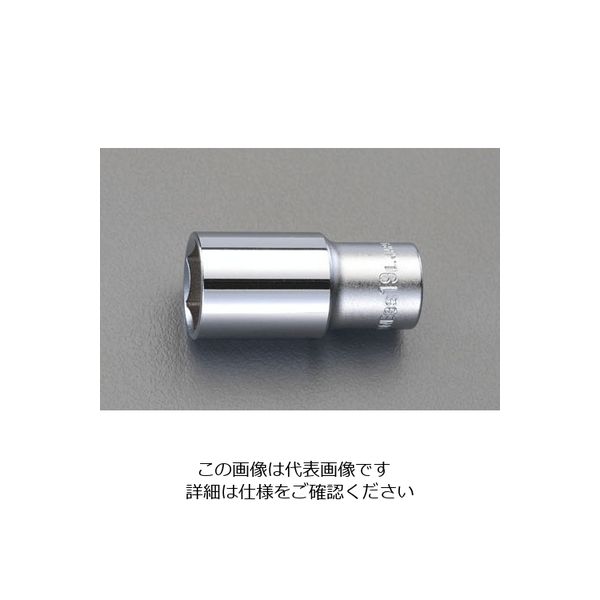 エスコ 3/8”DRx 11mm ディープソケット EA618JL-11 1セット(5個)（直送品）