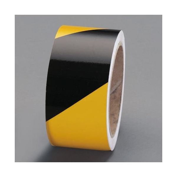 エスコ 50mmx9.1m 反射テープ(エンジニアグレード)黄/黒 EA983G-14 1セット(2巻)（直送品）