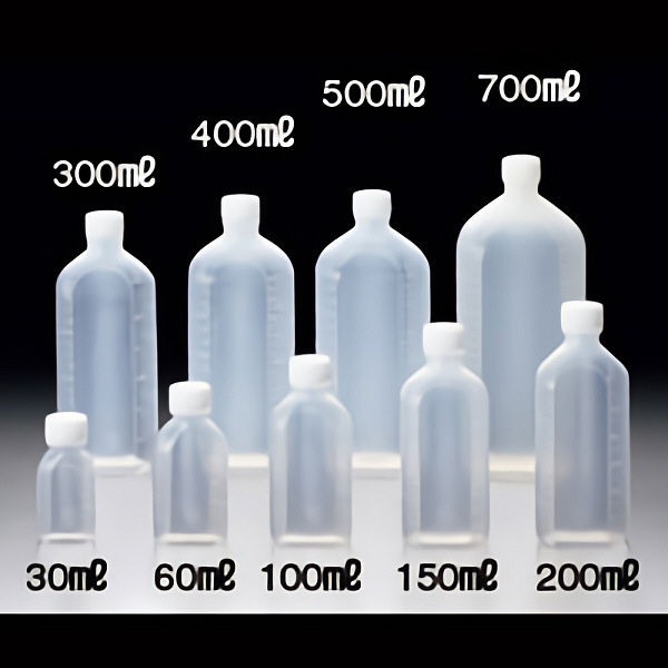 サンプラテック B型投薬瓶 滅菌200ml (100本) ナチュラル 25031 1箱(100本)（直送品）