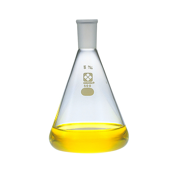 柴田科学 共通摺合三角フラスコ 200mL 005510-24200 1個 61-4406-41（直送品）