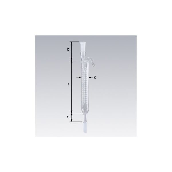 柴田科学 共通摺合冷却器 ジムロート 300mm 006680-15300 1個 61-4407-01（直送品）