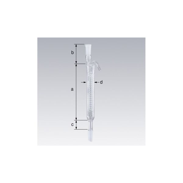 柴田科学 共通摺合冷却器 ジムロート 200mm 006680-29200 1個 61-4407-07（直送品）