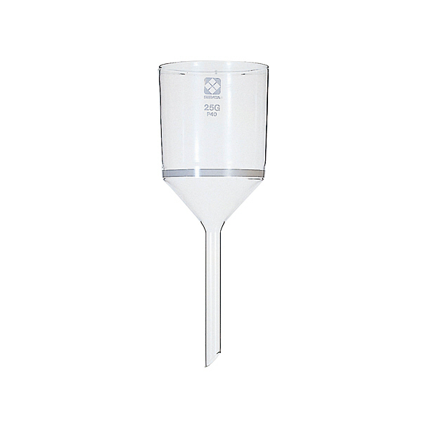 柴田科学 ガラスろ過器 25G ブフナロート形 25GP40 013110-2540 1個 61-4409-44（直送品）