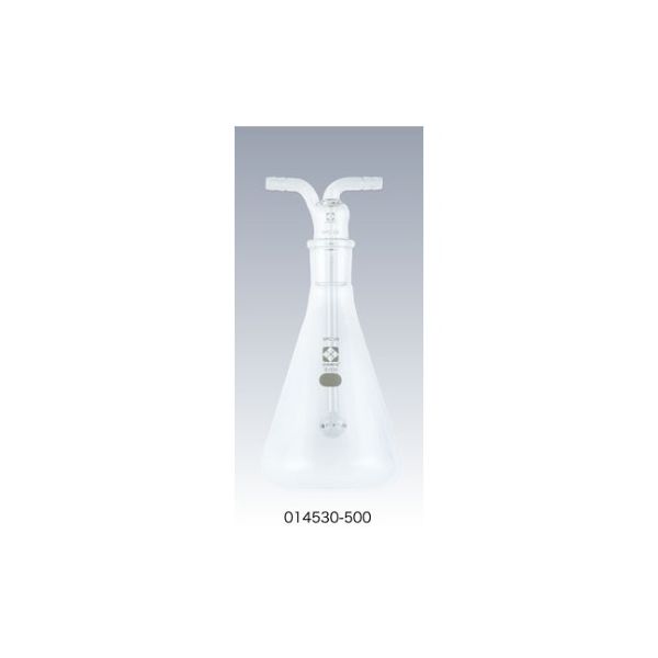 柴田科学 SPC三角フラスコガス洗浄びん 500mL 014530-500 1個 61-4424-56（直送品）